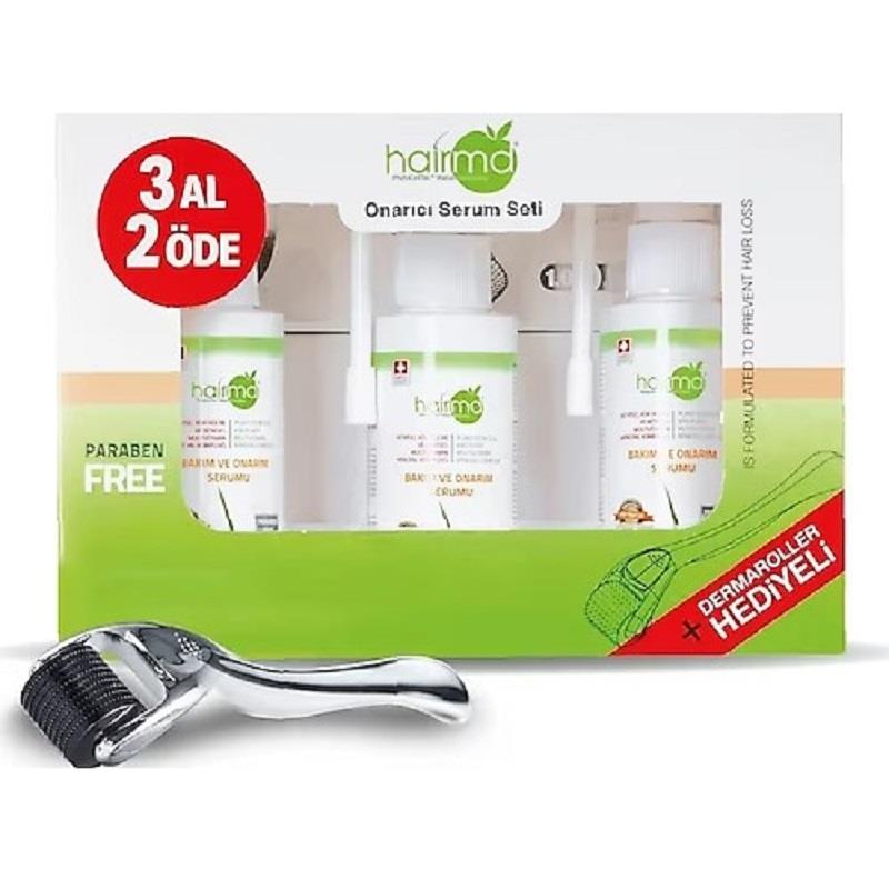 HairMD Hairmd Onarıcı Saç Serumu 60 ml - 3 Al 2 Öde + Dermaroller Hediyeli