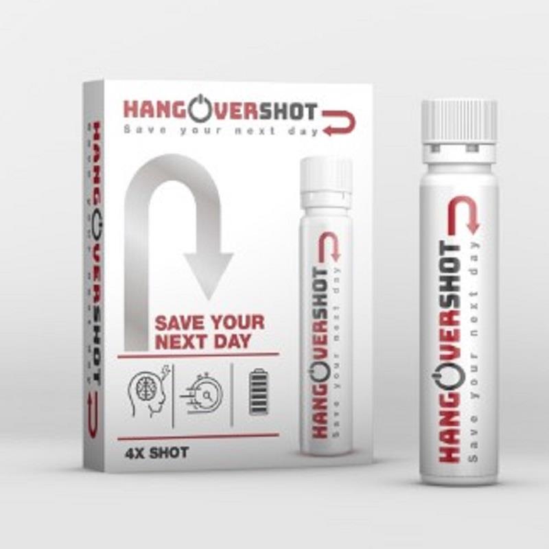 Hangovershot Hangovershot Save Your Next Day 25 ml 4 Shot