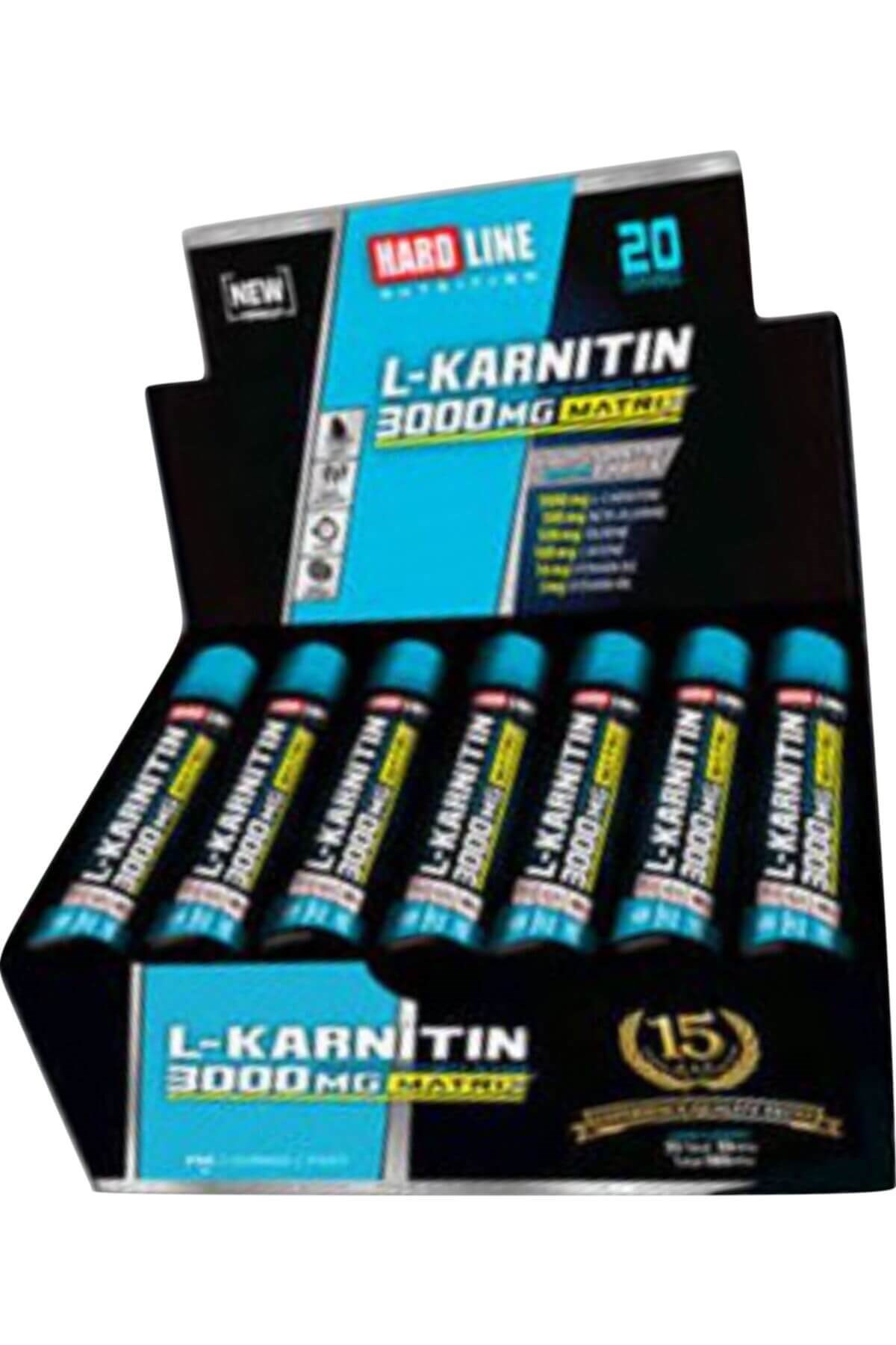 Hardline Hardline L-Carnitine Limon Aromalı 3000 mg 20 Shots