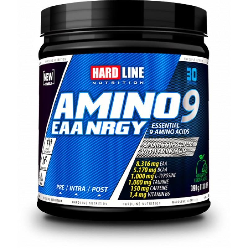 Hardline Nutrition Hardline Nutrition Amino9 Eaangry Yeşil Elma Limon 390 gr