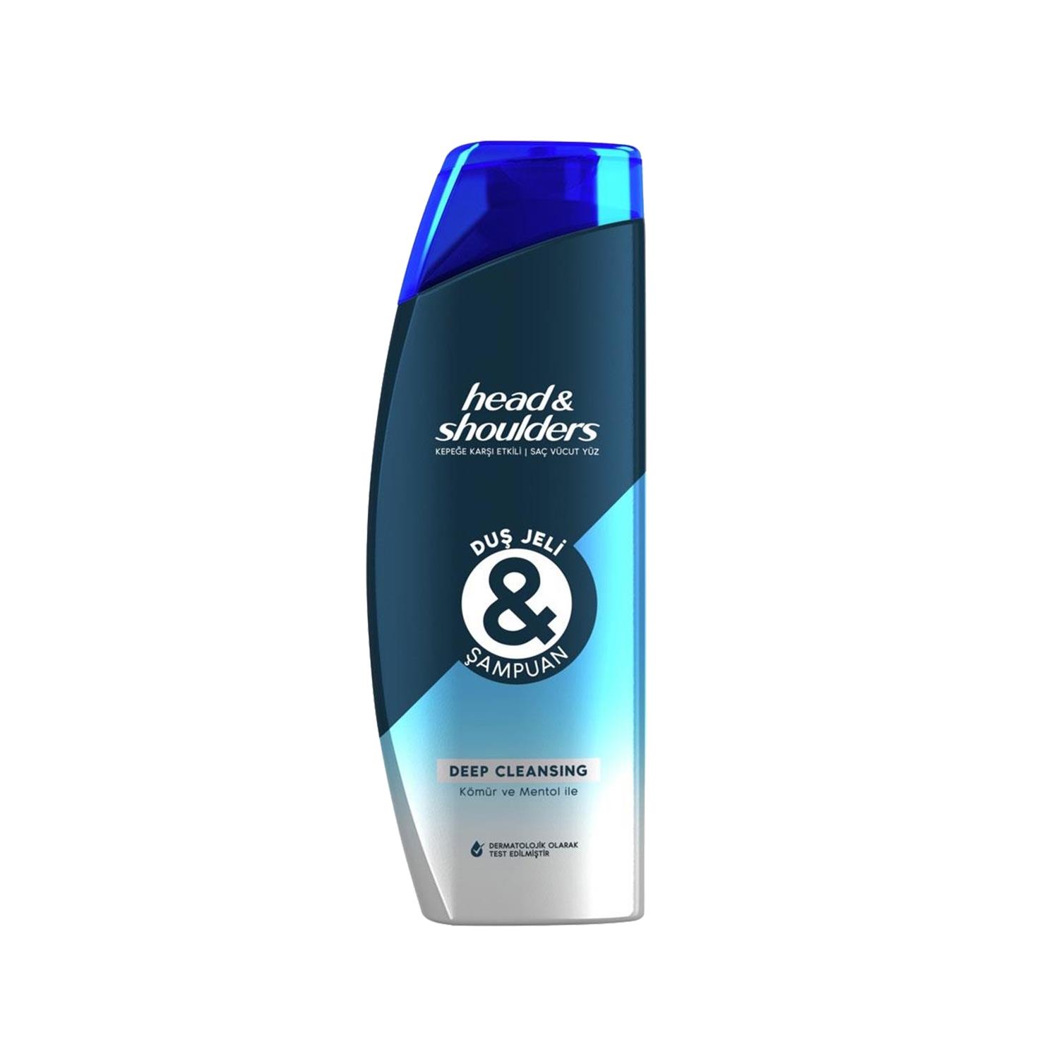 Head & Shoulders Head & Shoulders Deep Cleansing Kömür Mentol Duş Jeli ve Şampuan 360 ml