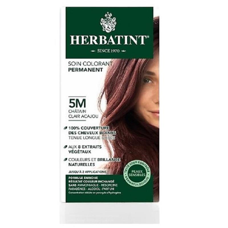 Herbatint Herbatint Bitkisel Saç Boyası 5M Light Mahogany Chestnut Açık Akaju Kahve 135 mlml