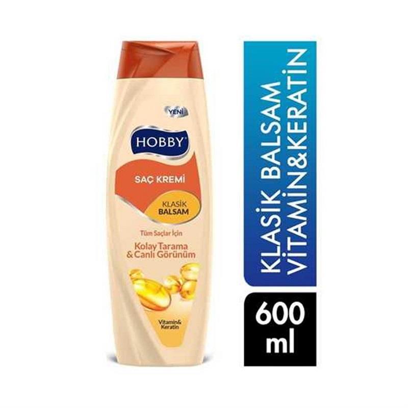 Hobby Hobby Klasik Saç Kremi 600 ml