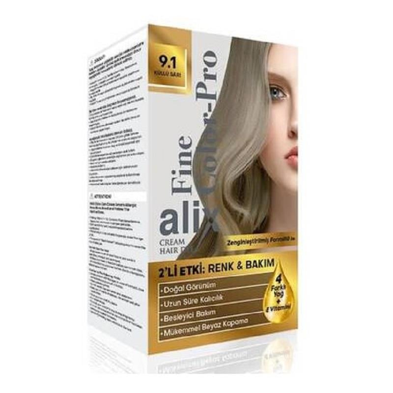 HYALİX Alix 9.1 Küllü Sarı Saç Boyası