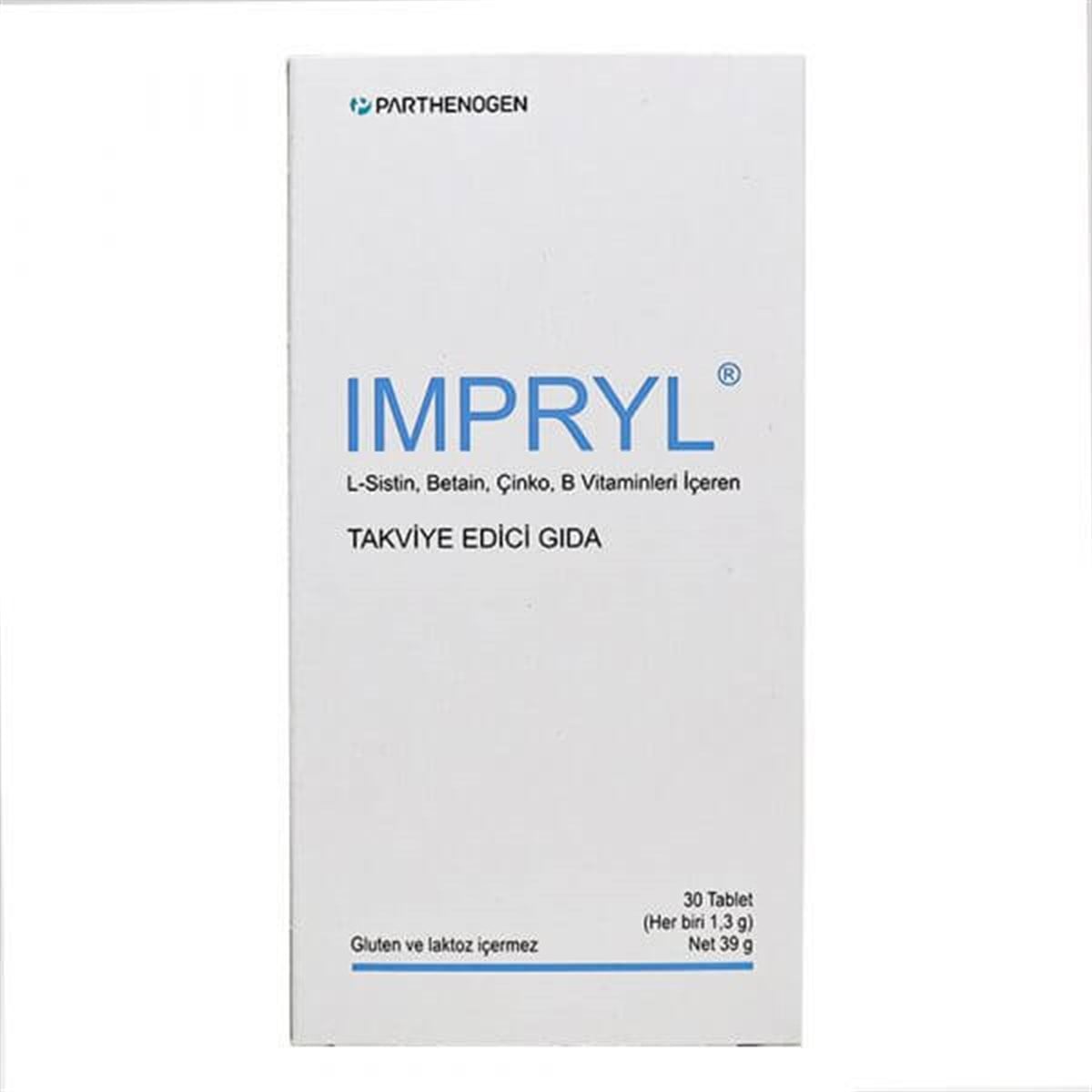 Impryl Impryl Takviye Edici Gıda 30 Tablet