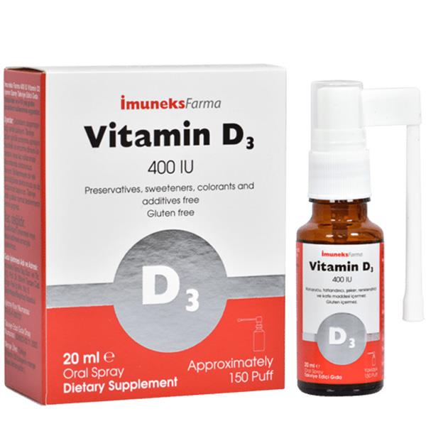 İMUNEKS İmuneks D3 K2 Vitamin Sprey 20 ml