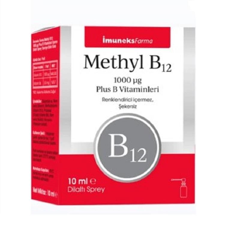 İmuneks Imuneks Farma B12 Sprey 1,000 mcg 10 ml