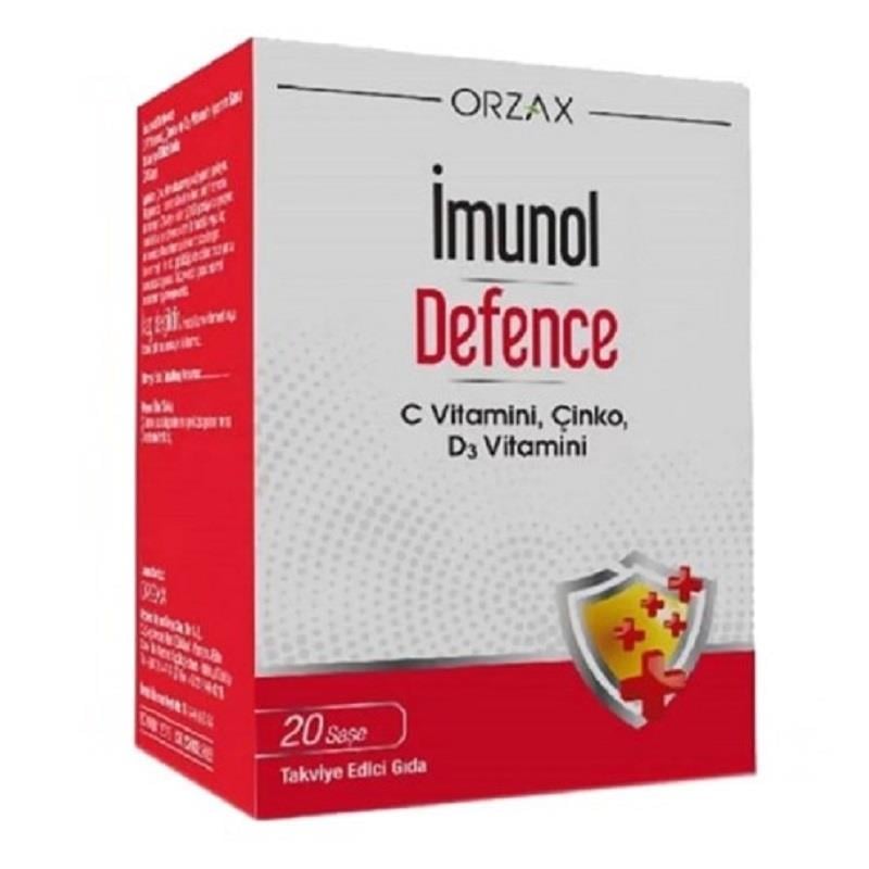 İMUNOL İmunol Defence Takviye Edici Gıda 20 Saşe