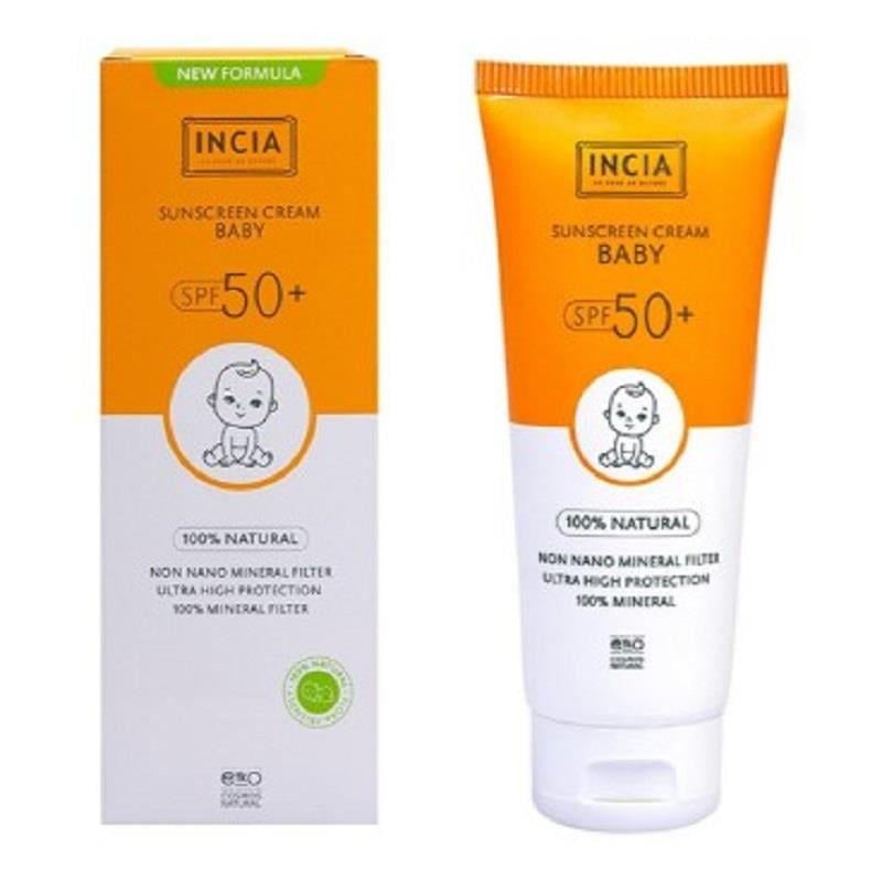 Incia Incia Baby %100 Doğal Güneş Kremi SPF50 50 ml