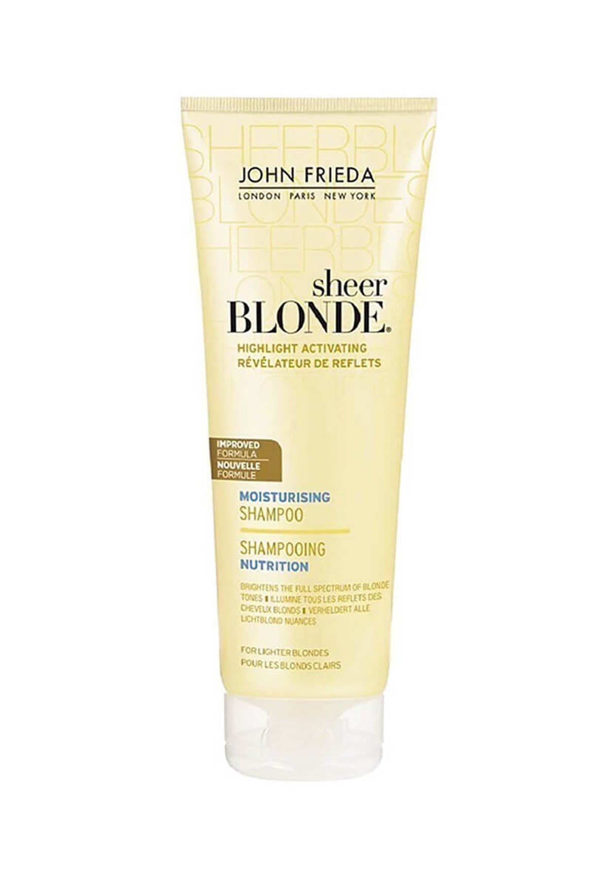 John Frieda John Frieda Sheer Blonde Açik Sari Tonlardaki Saçlara Özel Nemlendirici Şampuan 250Ml