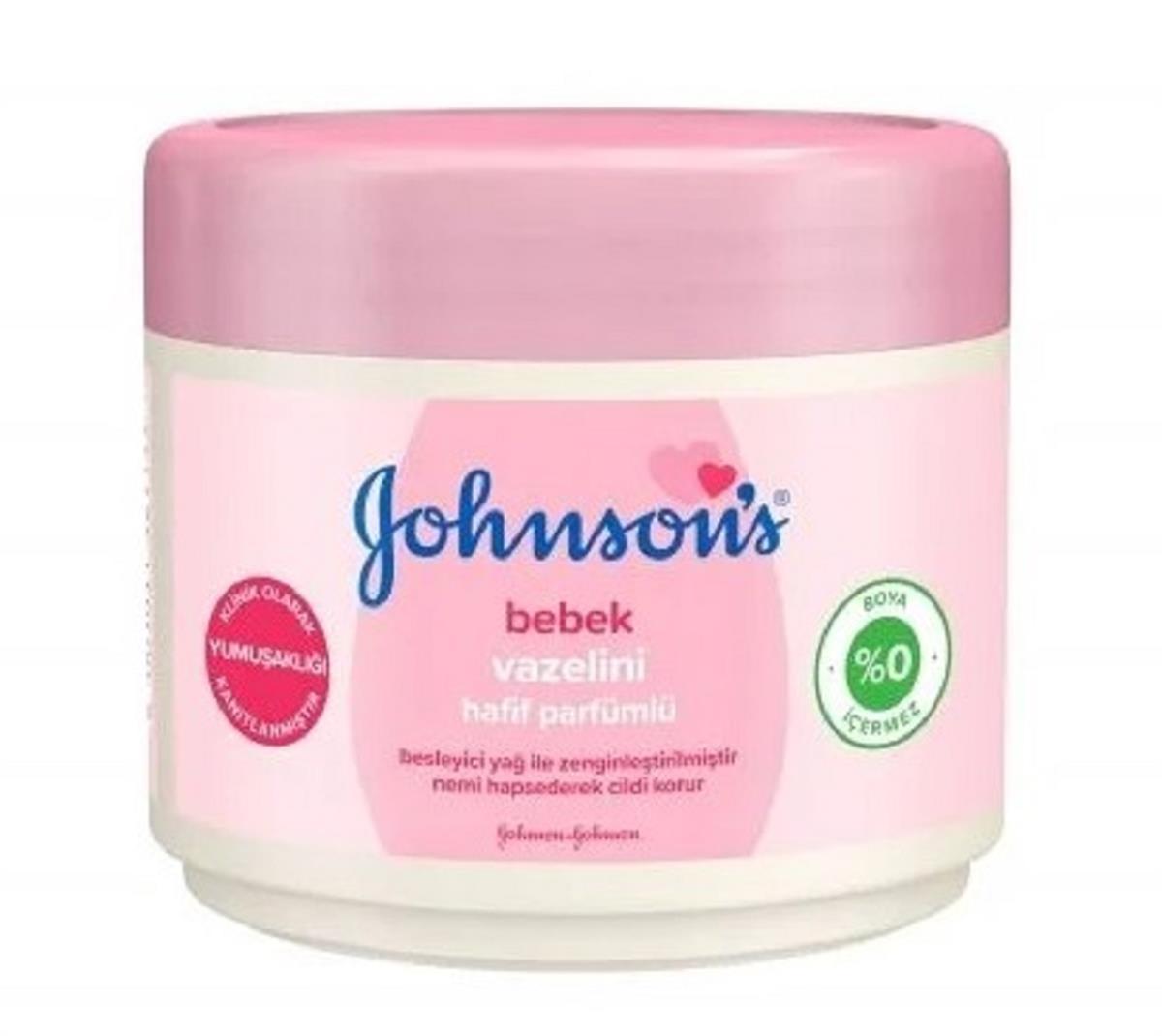 JOHNSON'S BABY Johnson's Baby Bebek Vazelini Hafif Parfümlü Pembe 250 ml