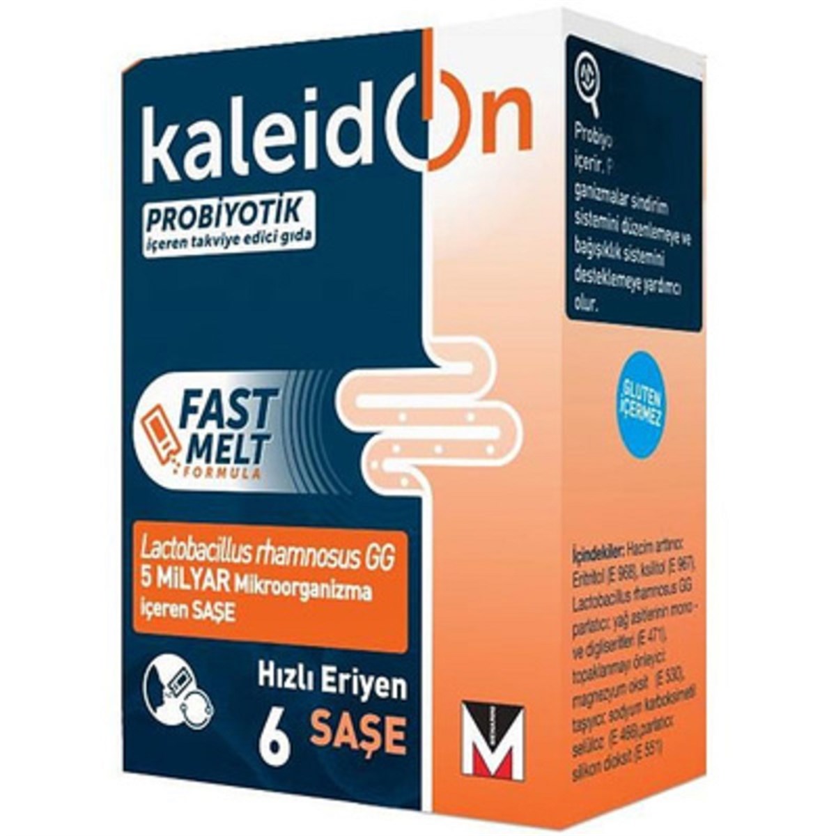 KALEİDON Kaleidon Probiyotik Fast Melt Formula 6 Saşe