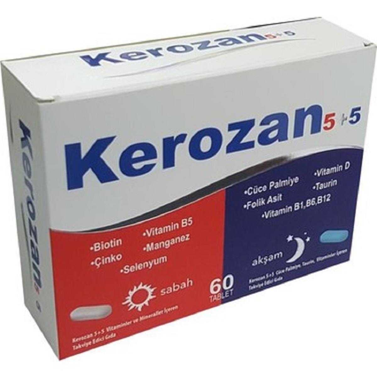 KEROZAN Kerozan 5+5 60 Tablet