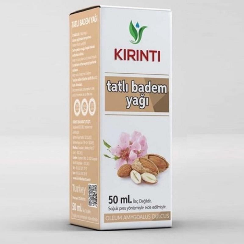 Kırıntı Kırıntı Tatlı Badem Yağı 50 ml
