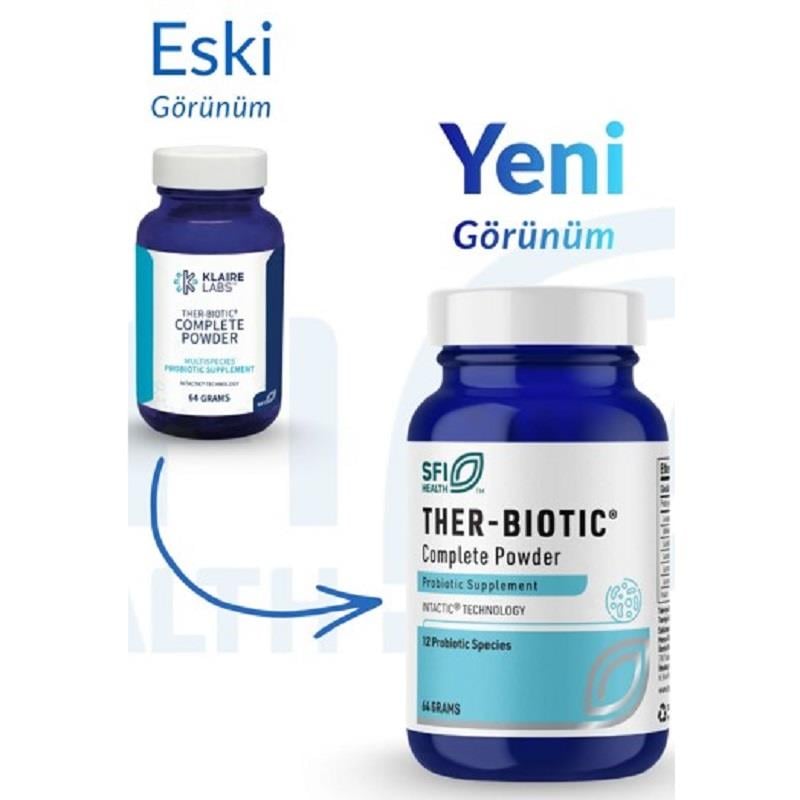 KLAİRE Klaire Labs Ther Biotic Complete Powder 64 gr (Soğuk Zincir)