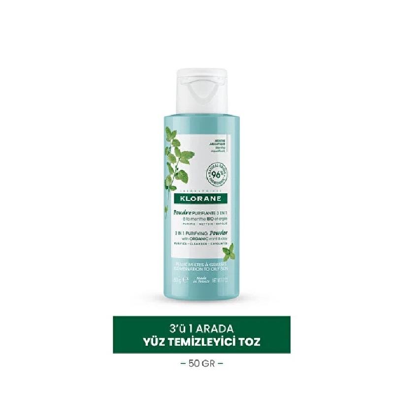 Klorane Klorane 3'ü 1 Arada Yüz Temizleyici Toz 50 gr