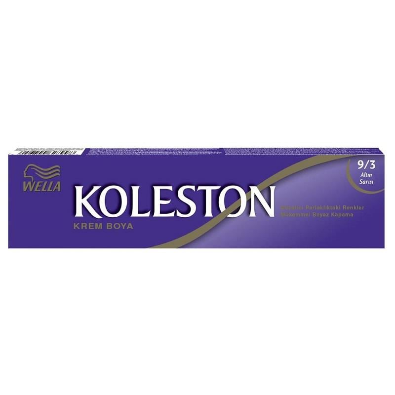 Koleston Koleston Tüp Boya 9/3 Altın Sarısı