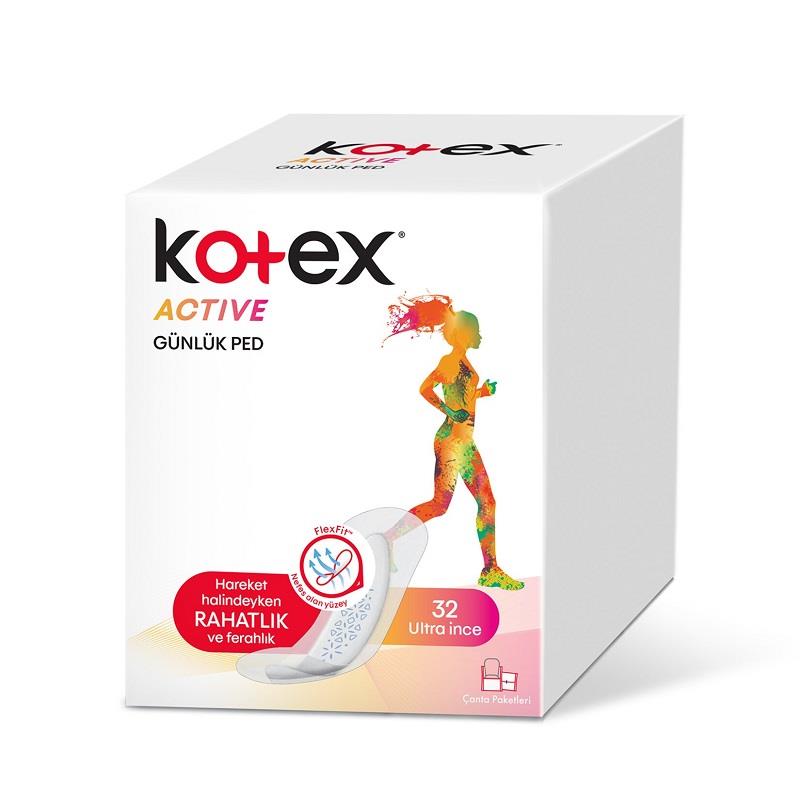 Kotex Kotex Active Günlük Ped 32'li