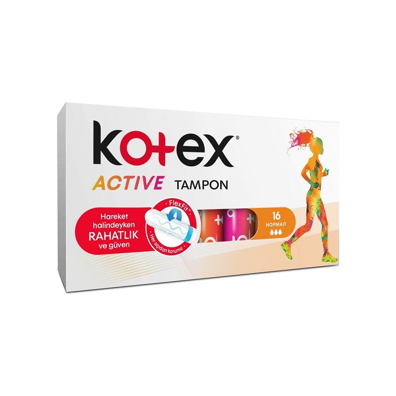 Kotex Kotex Active Tampon Normal 16'lı