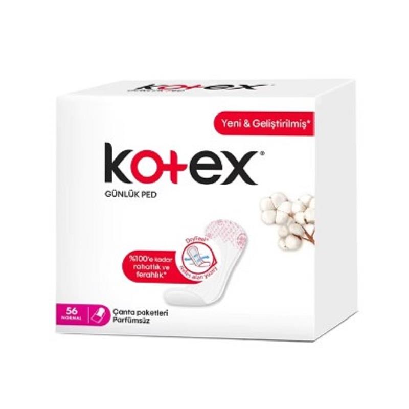 Kotex Kotex Anydays Günlük Ped Normal Parfümsüz 56'lı