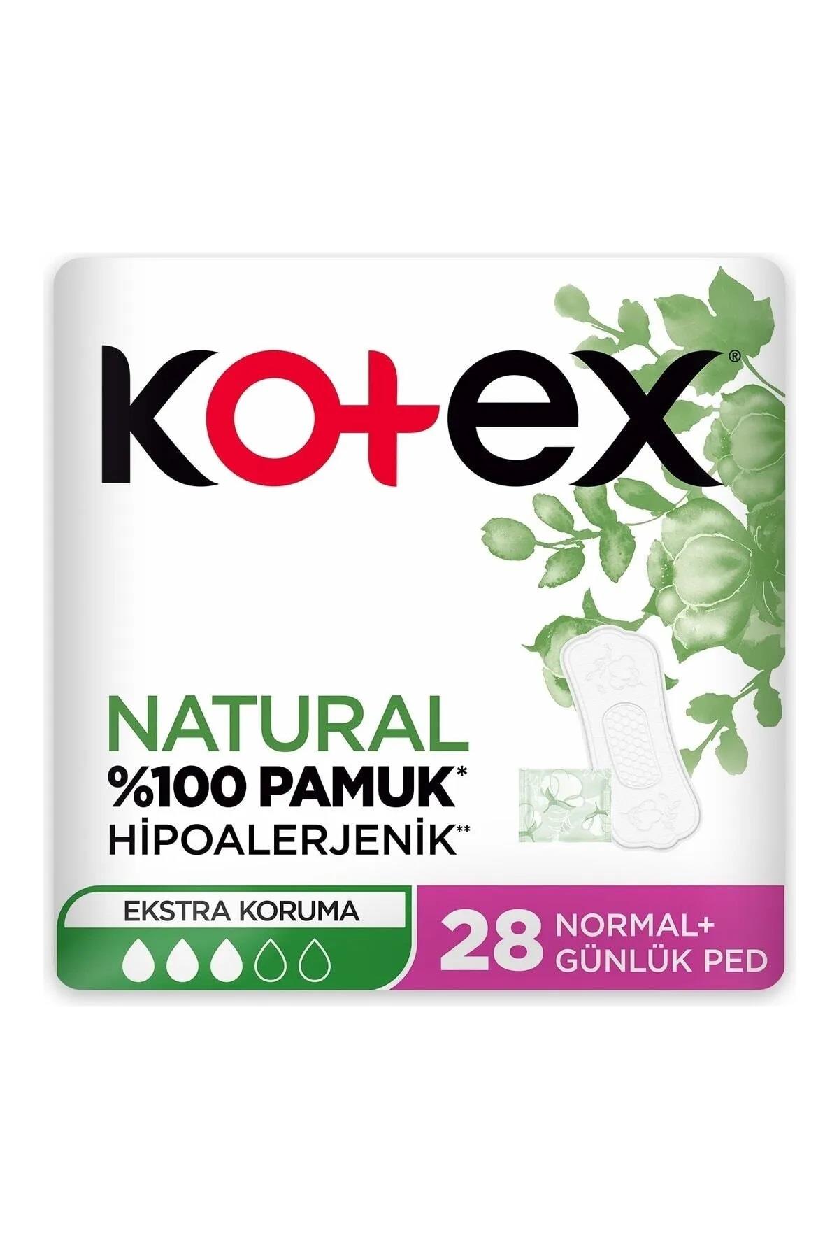 Kotex Kotex Natural Hipoalerjenik Ekstra Koruma Hijyenik Ped 28'li