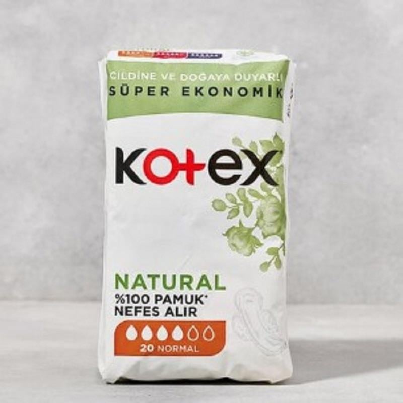 Kotex Kotex Ultra Naturel Normal Ped 20'li