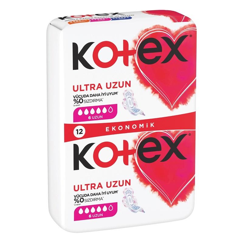 Kotex Kotex Ultra Uzun Kanatlı 12'li