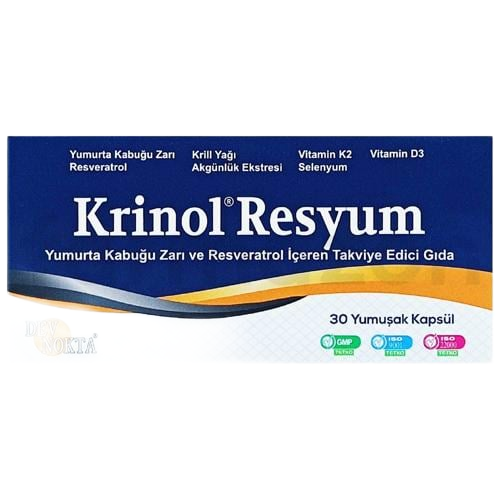 Krinol Krinol Resyum 30 Yumuşak Kapsül