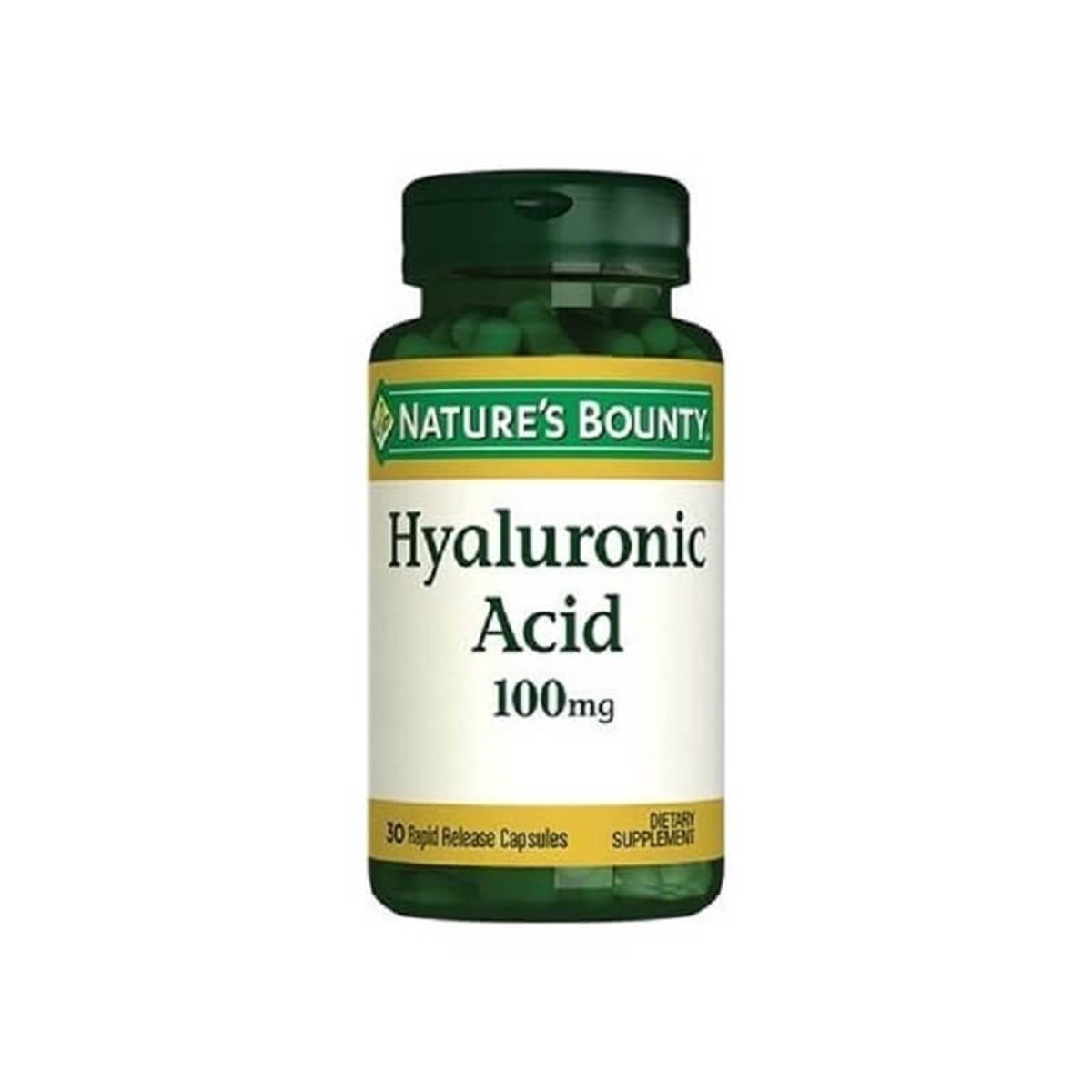 Kuazar Nature's Bounty Hyaluronic Acid 100 mg 30 Kapsül