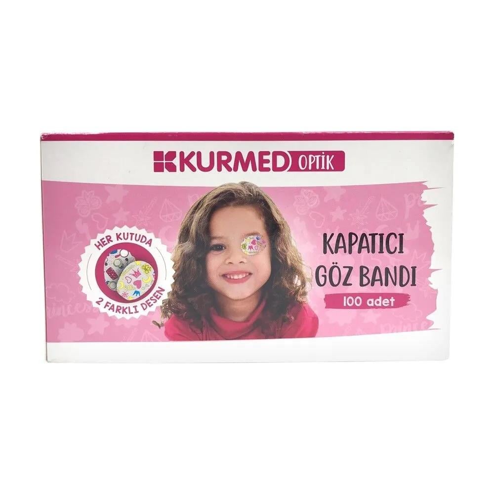Kurmed Kurmed Optik Kız Göz Bandı 100 Adet