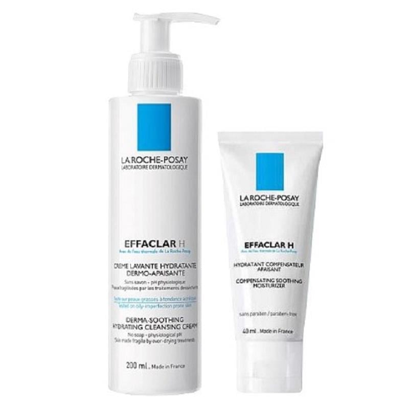La Roche Posay La Roche Posay Effaclar H Krem 40 ml + La Roche Posay Effaclar H Jel 200 ml