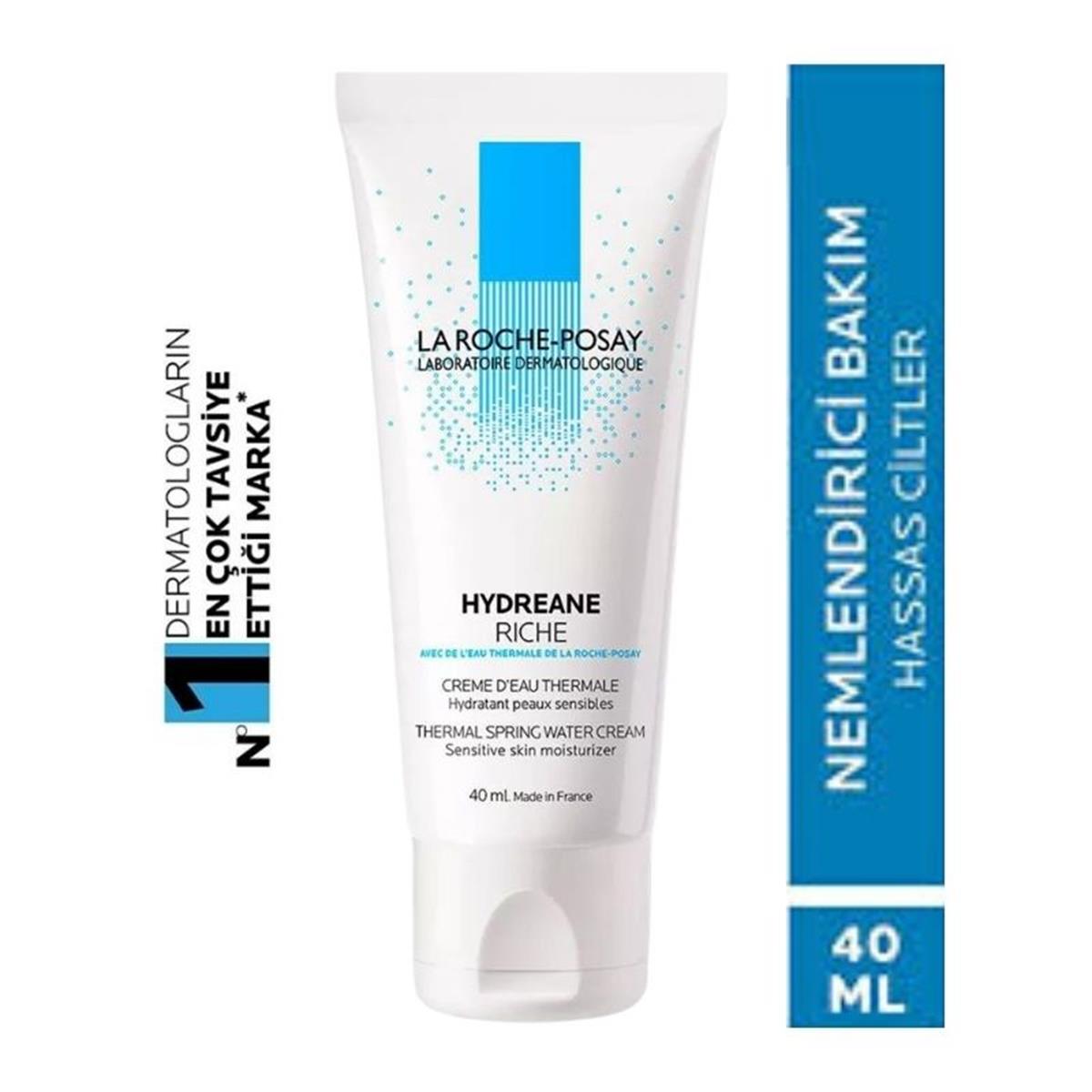 La Roche-Posay La Roche Posay Hydreane Riche 40 Ml - Kuru Ve Hassas Ciltler İçin Nemlendirici Bakım Kremi