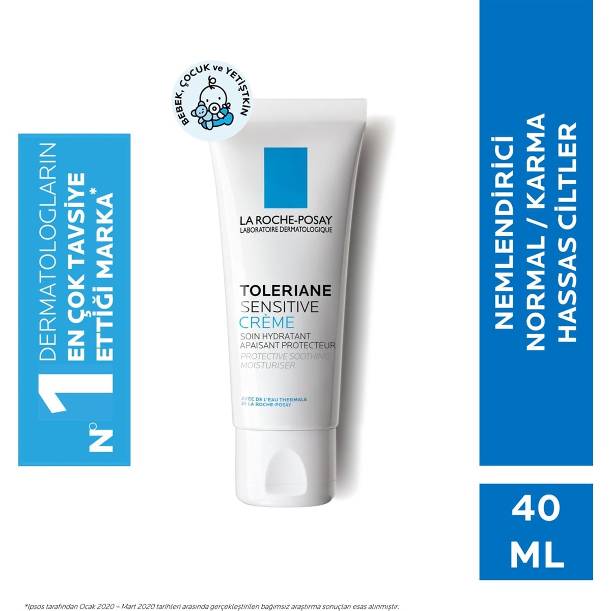 La RocheLa Roche Posay Toleriane Sensitive Nemlendirici Bakım 40ml