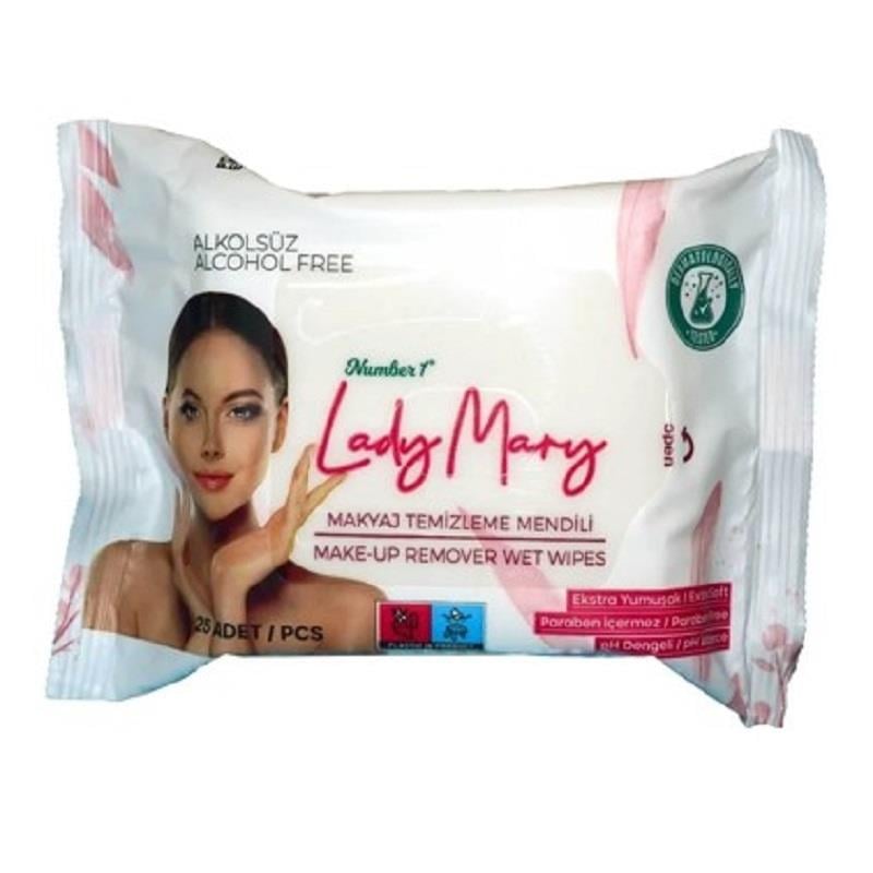 Lady Mary Lady Mary Makyaj Temizleme Mendili 25 Yaprak