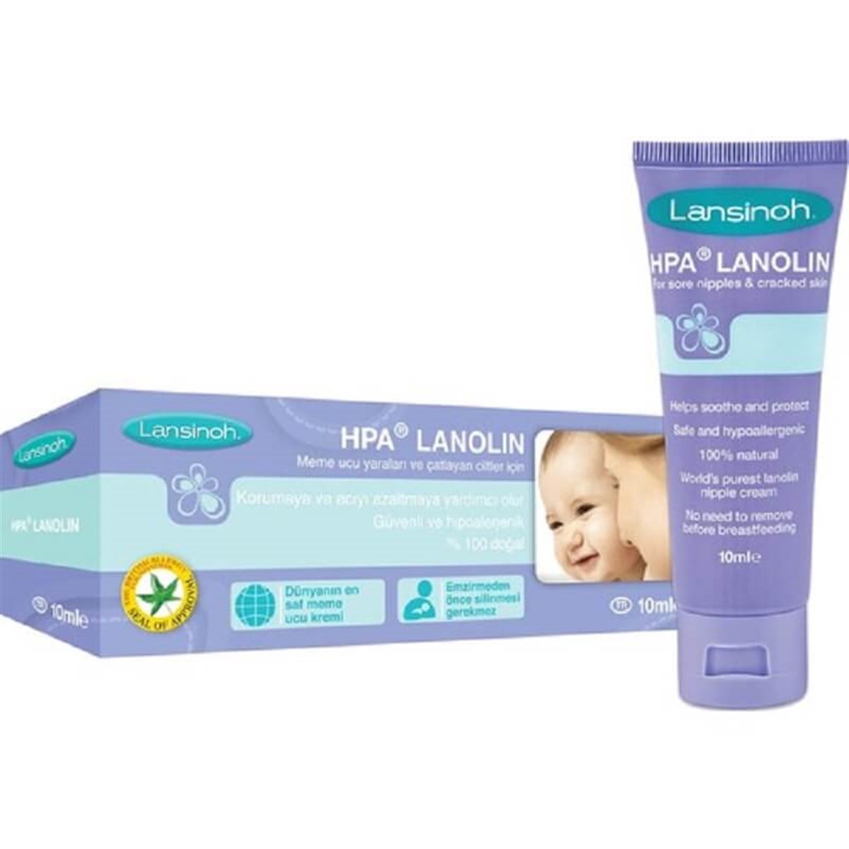 Lansinoh Lansinoh Hpa Lanolin Göğüs Ucu Kremi 10 ml