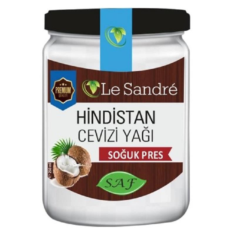 Le Sandre Organics Le Sandre Organics Soğuk Sıkım Hindistan Cevizi Yağı 250 ml
