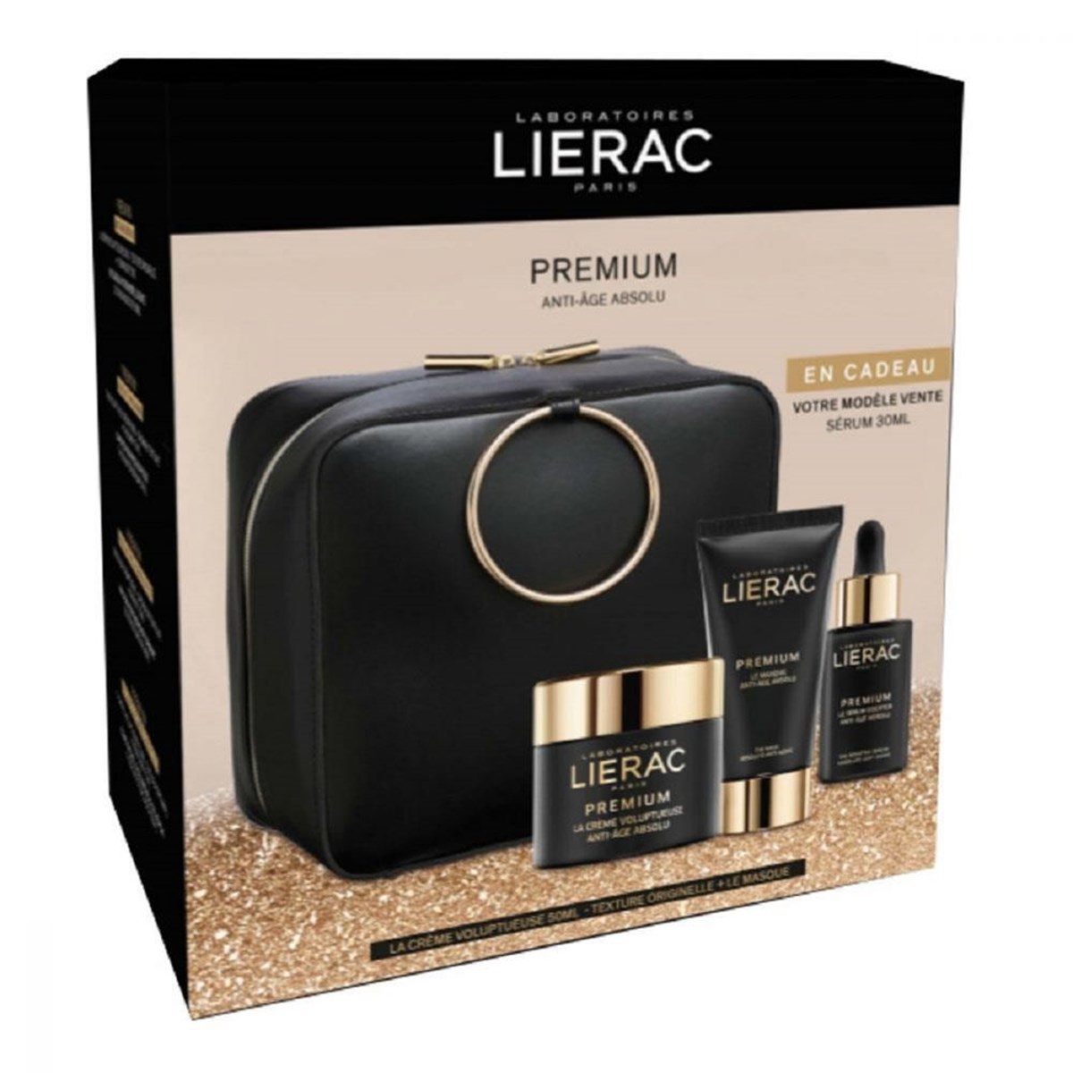 Lierac Lierac Paris Premium Christmas 2018 Kofre - Premium Voluptuous 50 ml + Mask 75 ml + Serum 30 ml