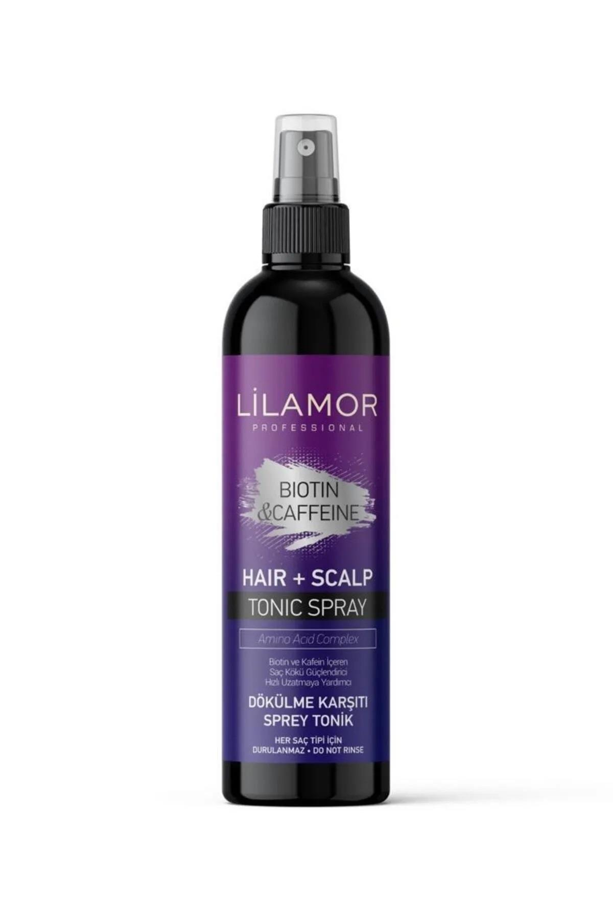 Lilamor Lilamor Tonik Sprey Biotin Caffein 250 ml