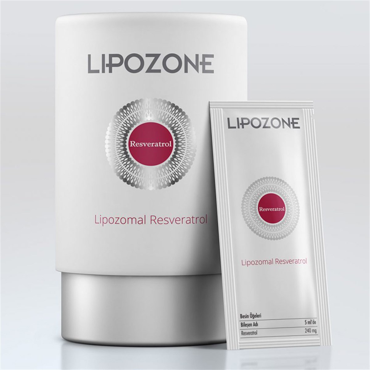 Lipozone Lipozone Resveratrol 240 mg/5 ml 30 Şase