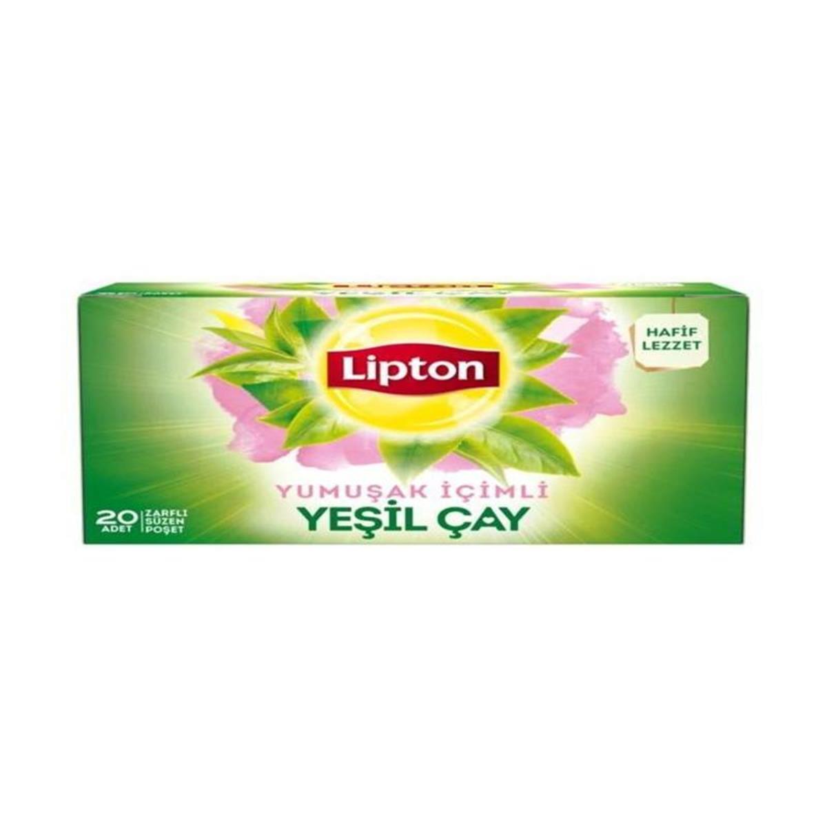 Lipton Lipton Yumuşak İçimli Yeşil Çay 20 Poşet