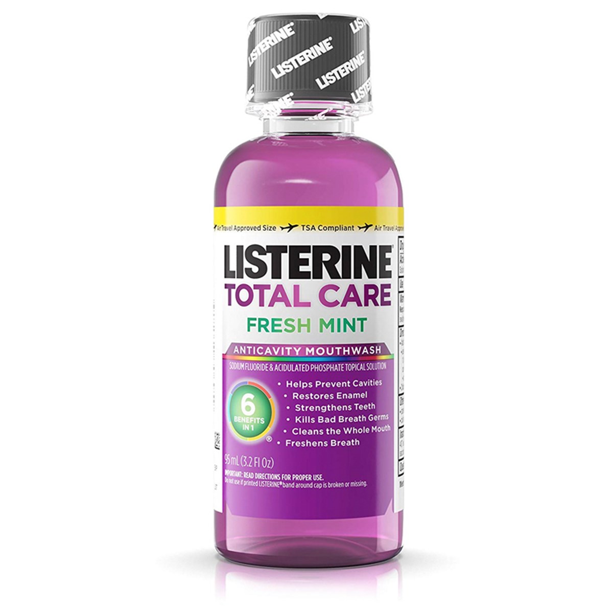 Listerine Total Care Fresh Mint Seyahat Boy Gargara 95 ml
