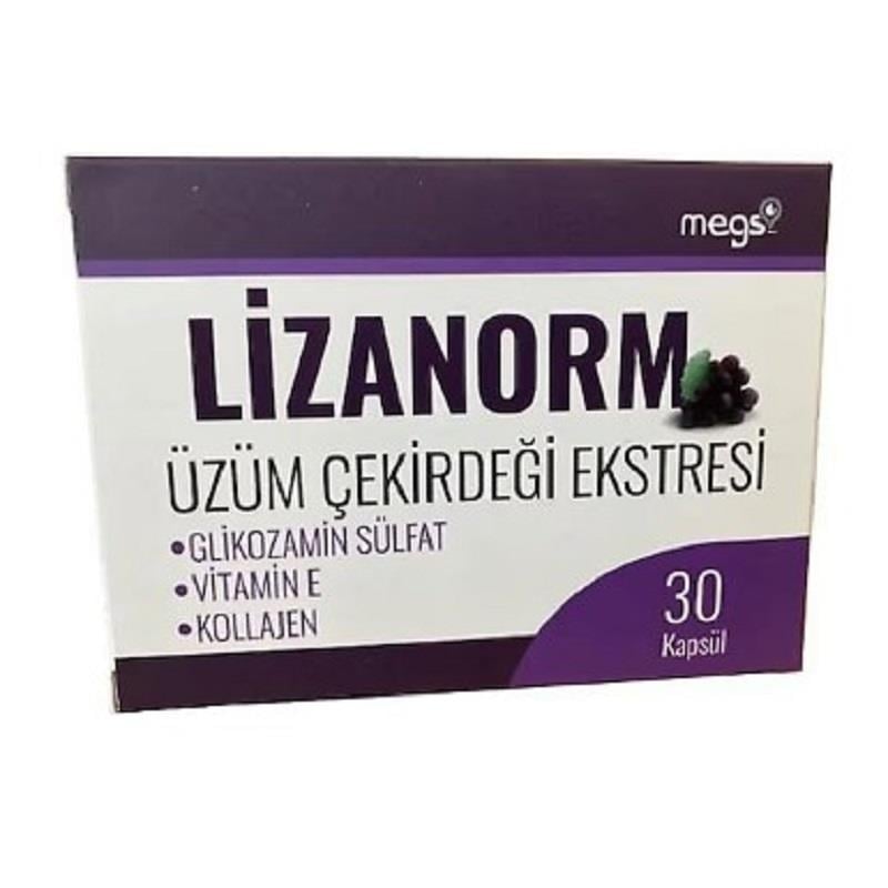 Lizanorm Lizanorm Üzüm Çekirdeği Ekstresi 30 Kapsül