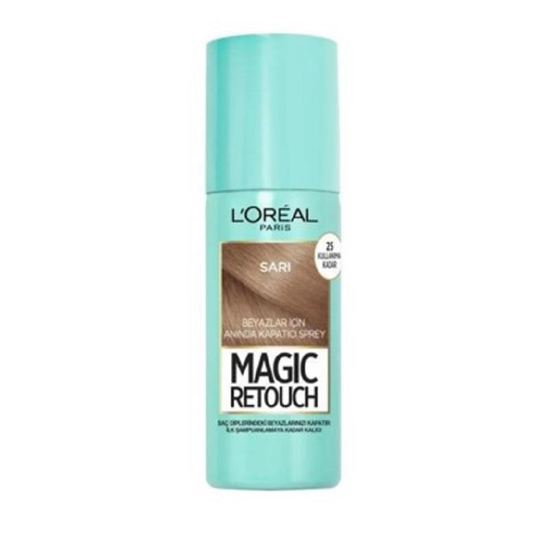 L'Oreal Paris L'Oreal Paris Magic Retouch 5 Beyaz Kapatıcı Saç Spreyi - Sarı