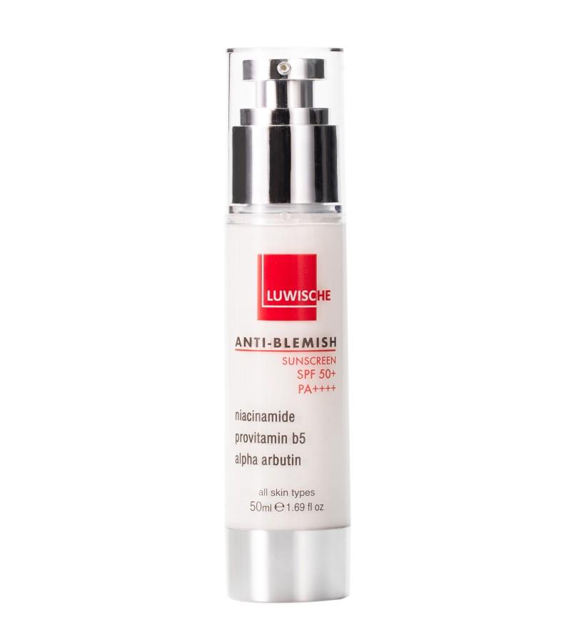 Luwische Luwische Anti Blemish Sunscreen PA++++ Extremely UVA Protect  SPF50 50 ml