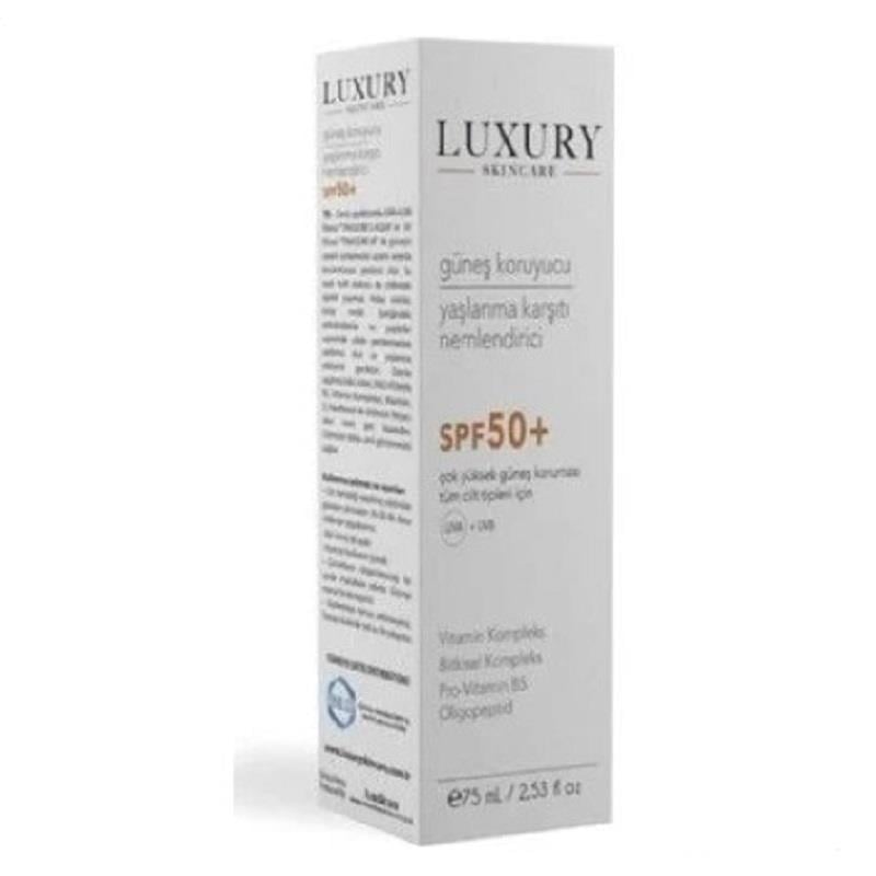 Luxury Luxury Yaşlanma Karşıtı Güneş Koruyucu SPF50+ 75 ml