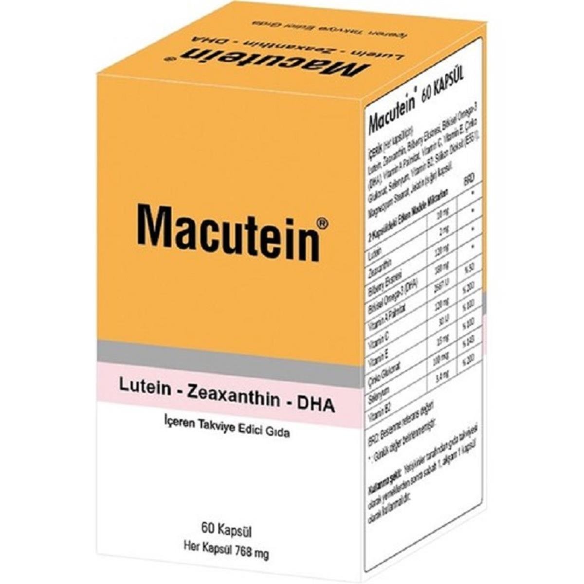 MACUTEİN Macutein 60 Kapsül