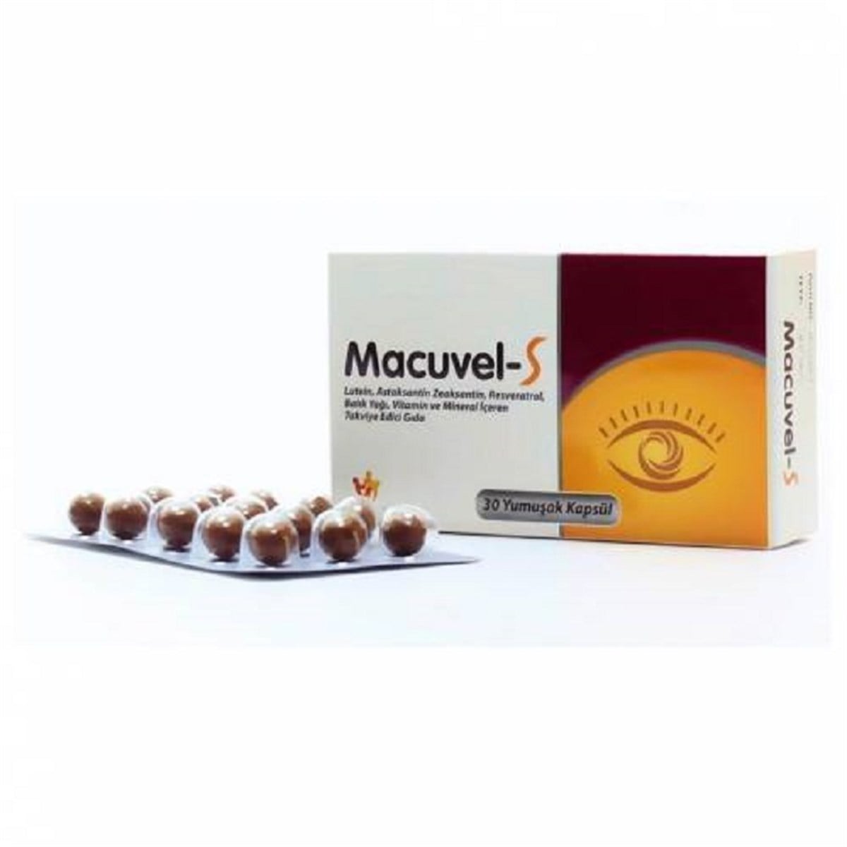 MACUVEL Macuvel-S 30 Yumuşak Kapsül