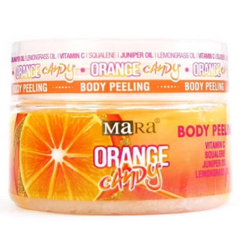 Mara Mara Orange Candy Değerli Yağlar İçeren Portakal Şekeri Vücut Peelingi 300 gr