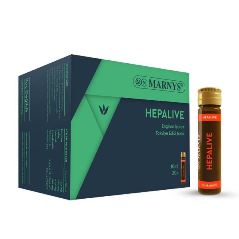 Marnys Marnys Hepalive Enginar 10 ml 20 Flakon
