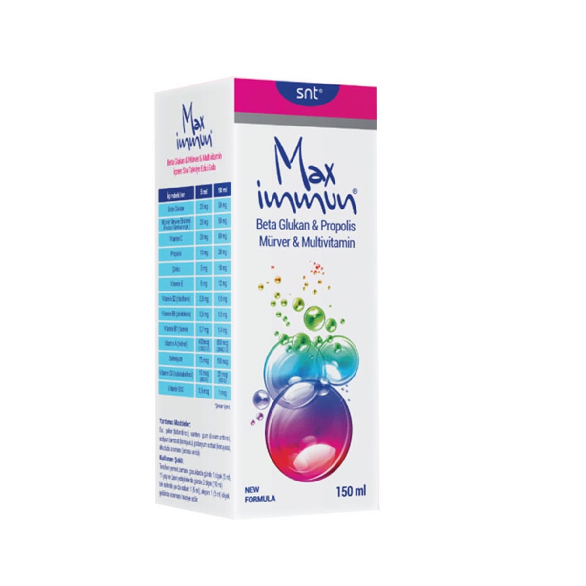 MAX Max Immun Şurup 150 ml
